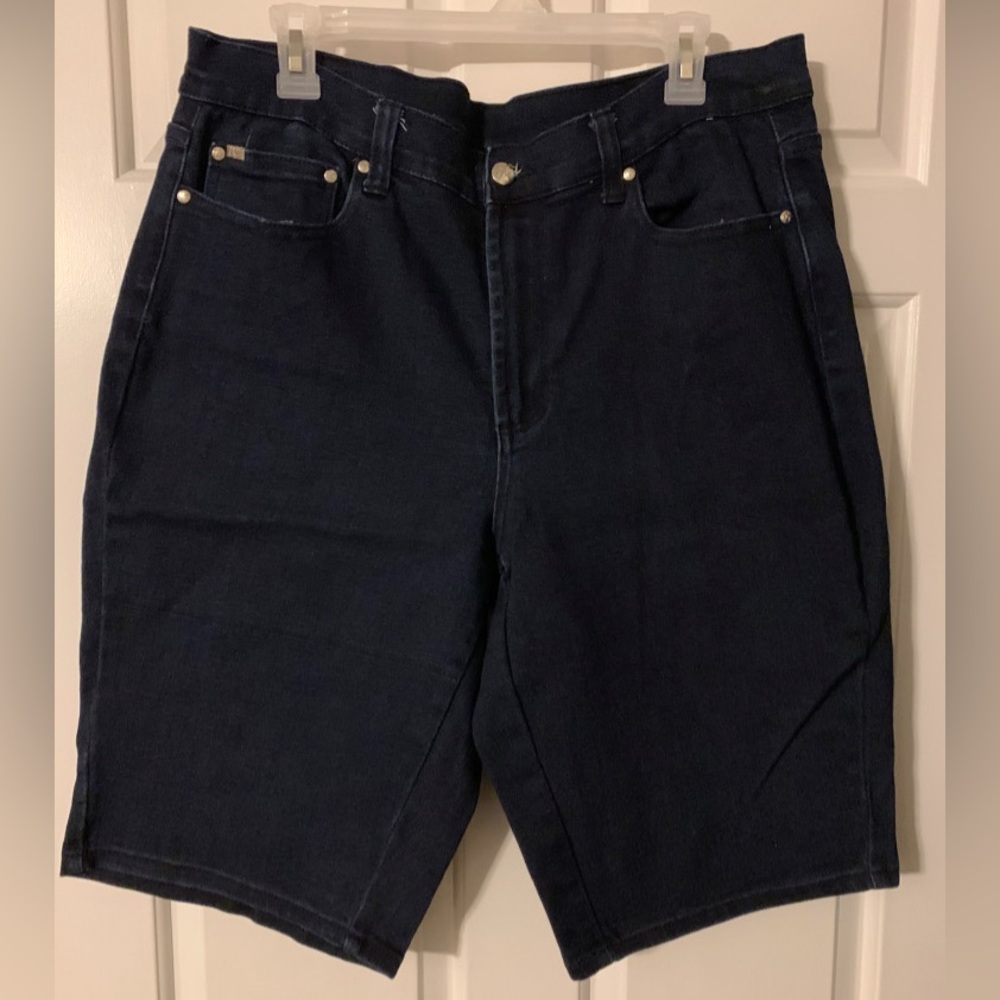 DG2 denim shorts, indigo